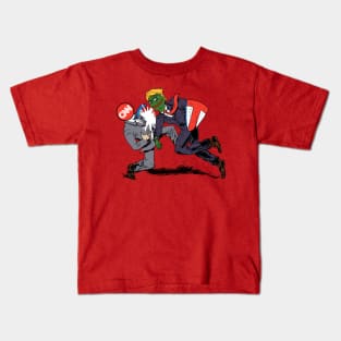 Trump vs. The Enemy of the People Kids T-Shirt